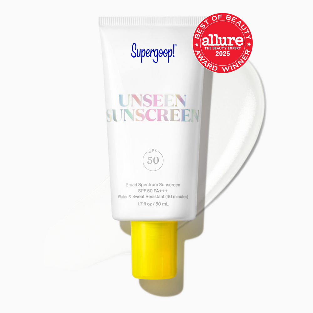 Supergoop! Unseen Sunscreen packaging